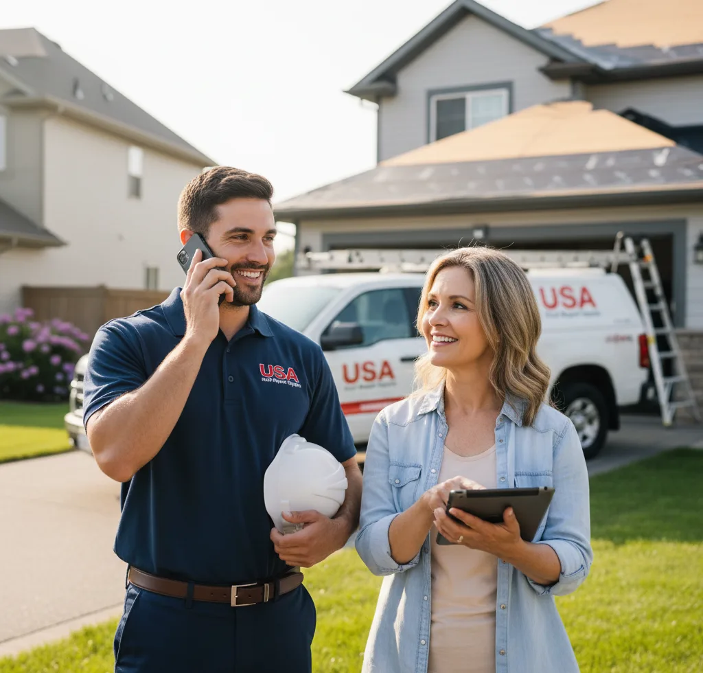 USA Roof Repair Experts customer support in Nunica